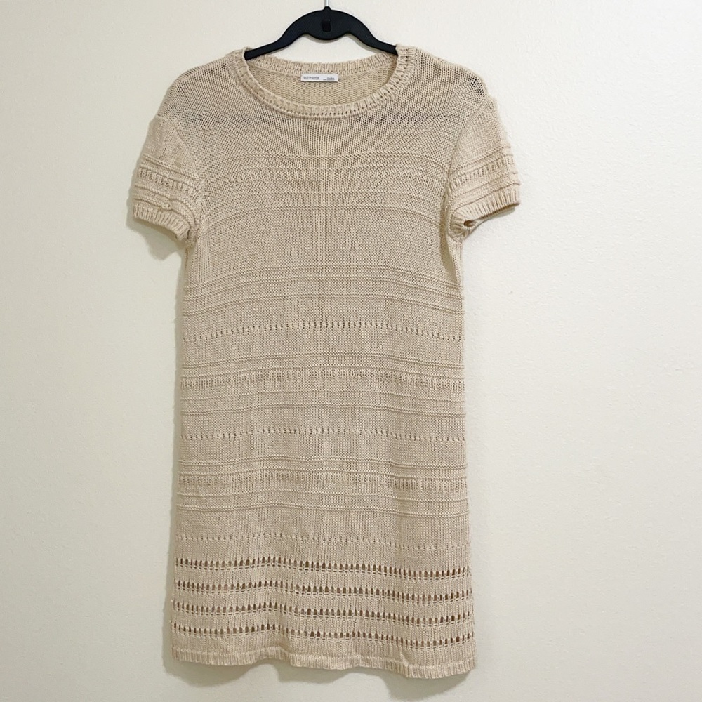 🤍  Zara knitted dress